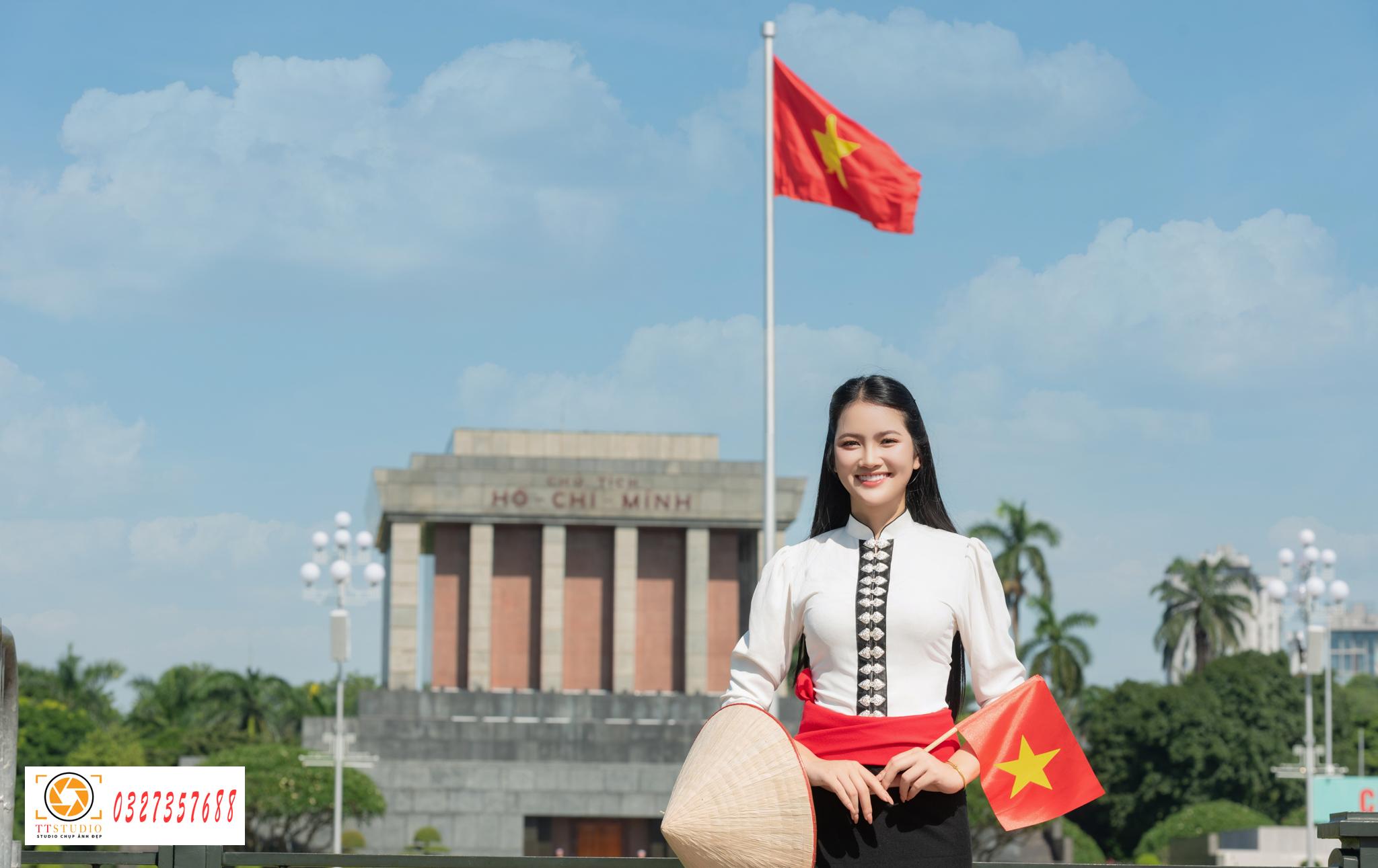 Ảnh check in Lăng Bác